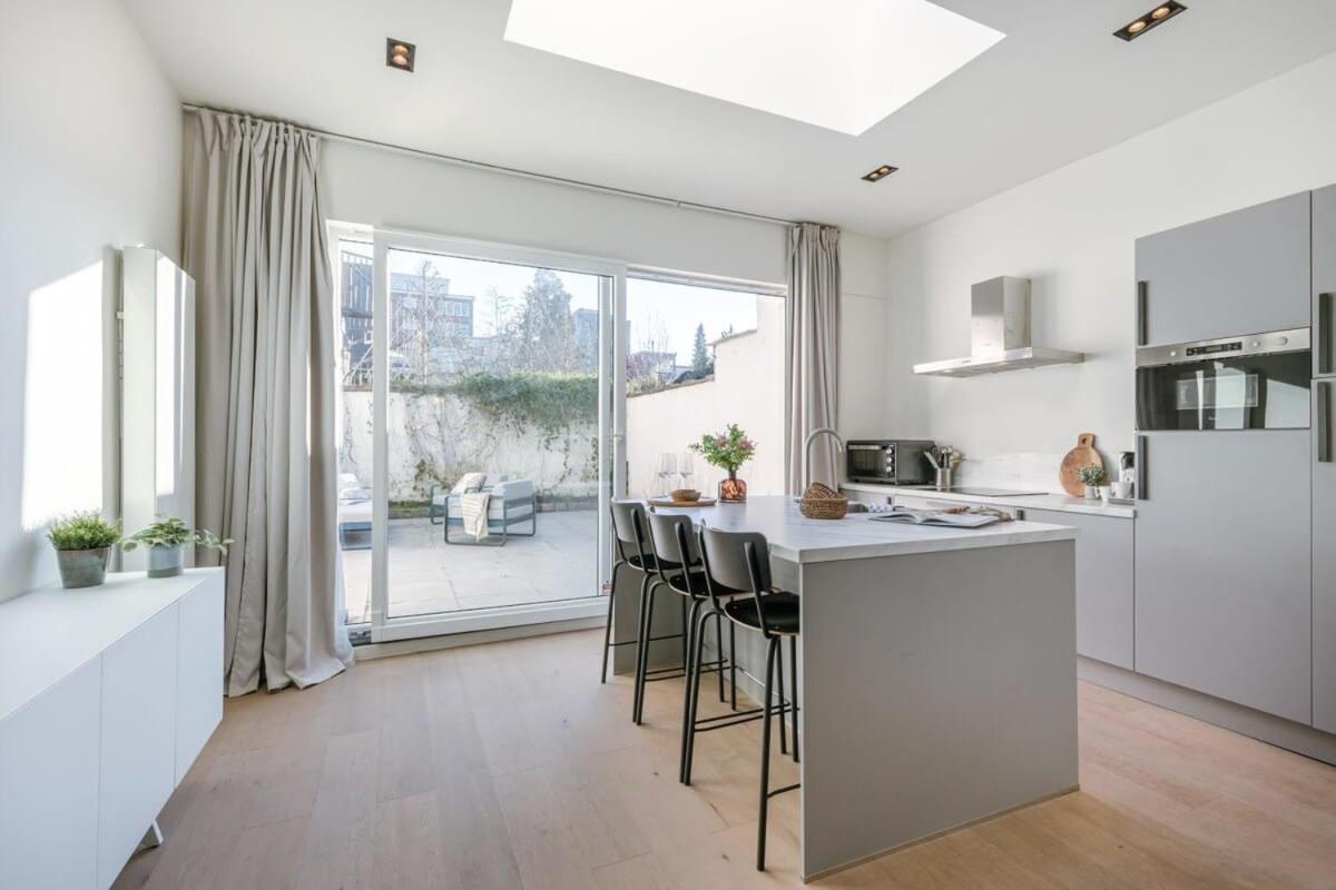 הוילה אנטוורפן House With Large And Sunny Terrace מראה חיצוני תמונה