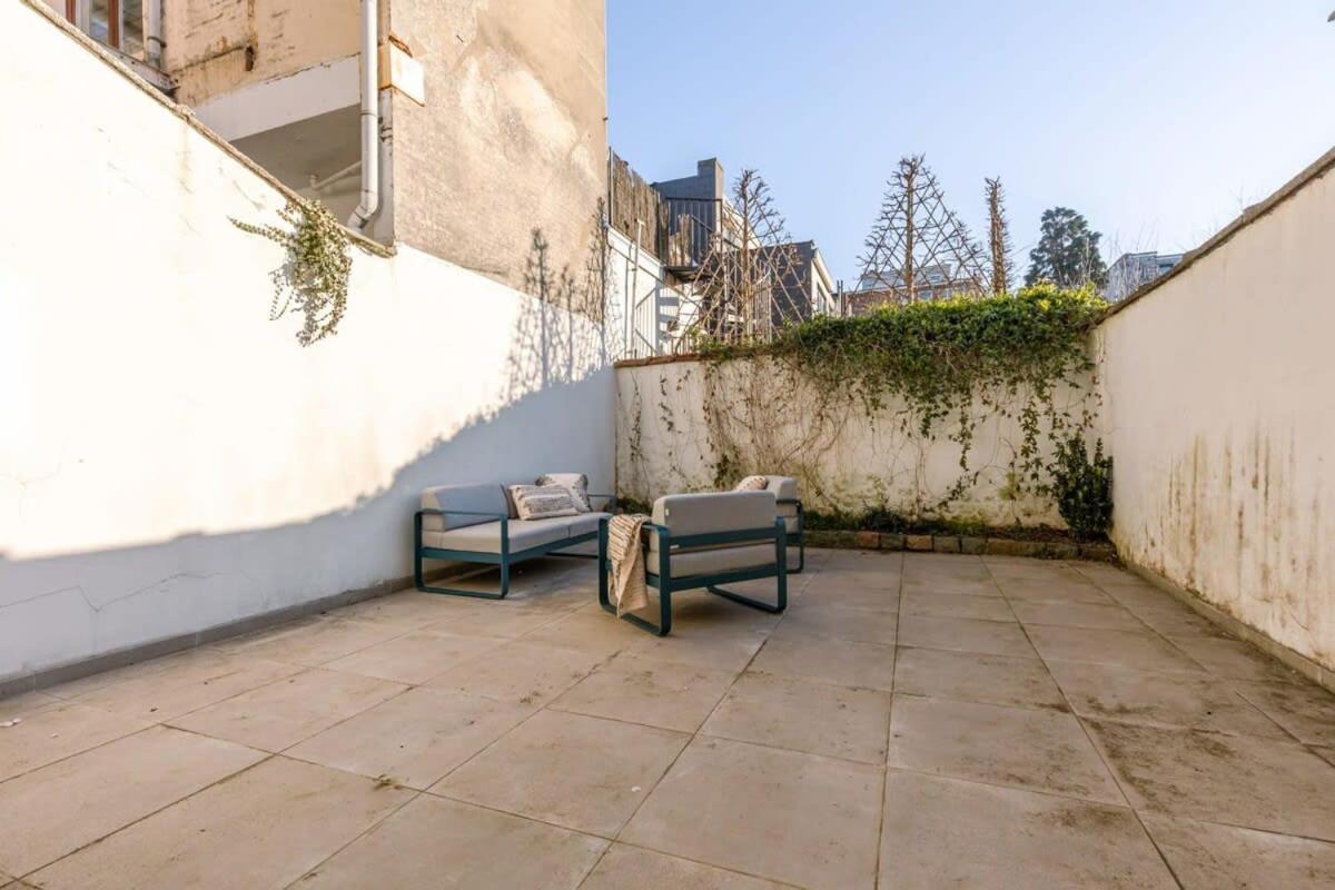 הוילה אנטוורפן House With Large And Sunny Terrace מראה חיצוני תמונה